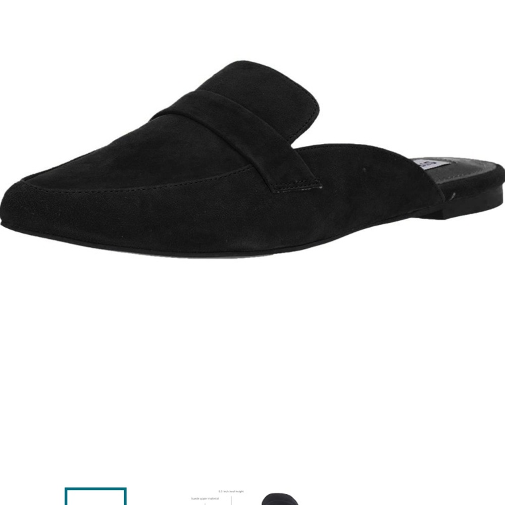 NWT Brand new!! Steve Madden Black Women's Mules